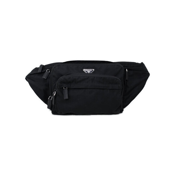 Prada Handbags - PRADA Waist bag Body Belt Bum Body Bag Black